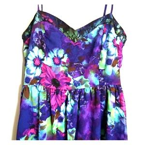 Floral Hi-Lo Dress